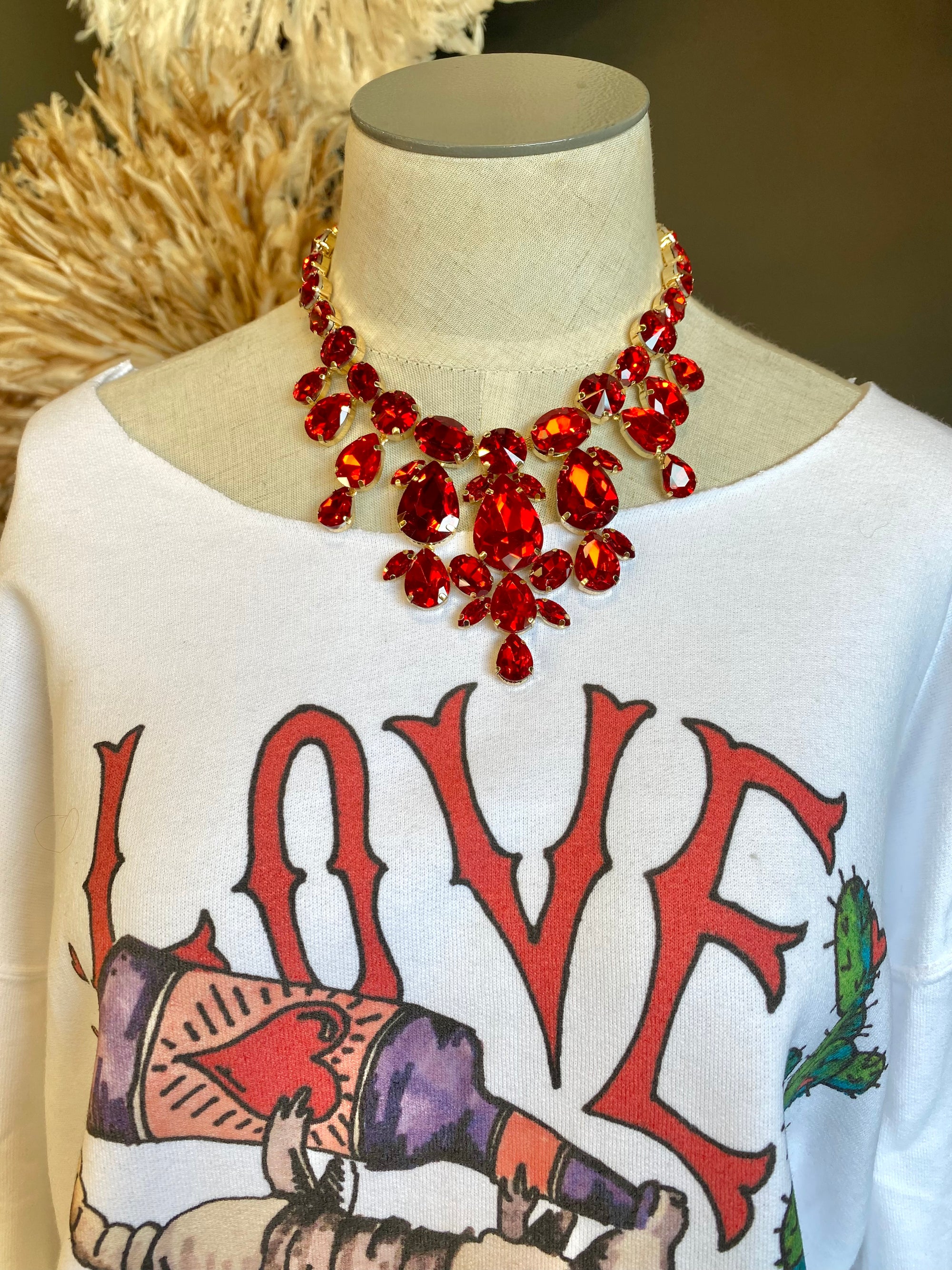 Ruby Dee Necklace