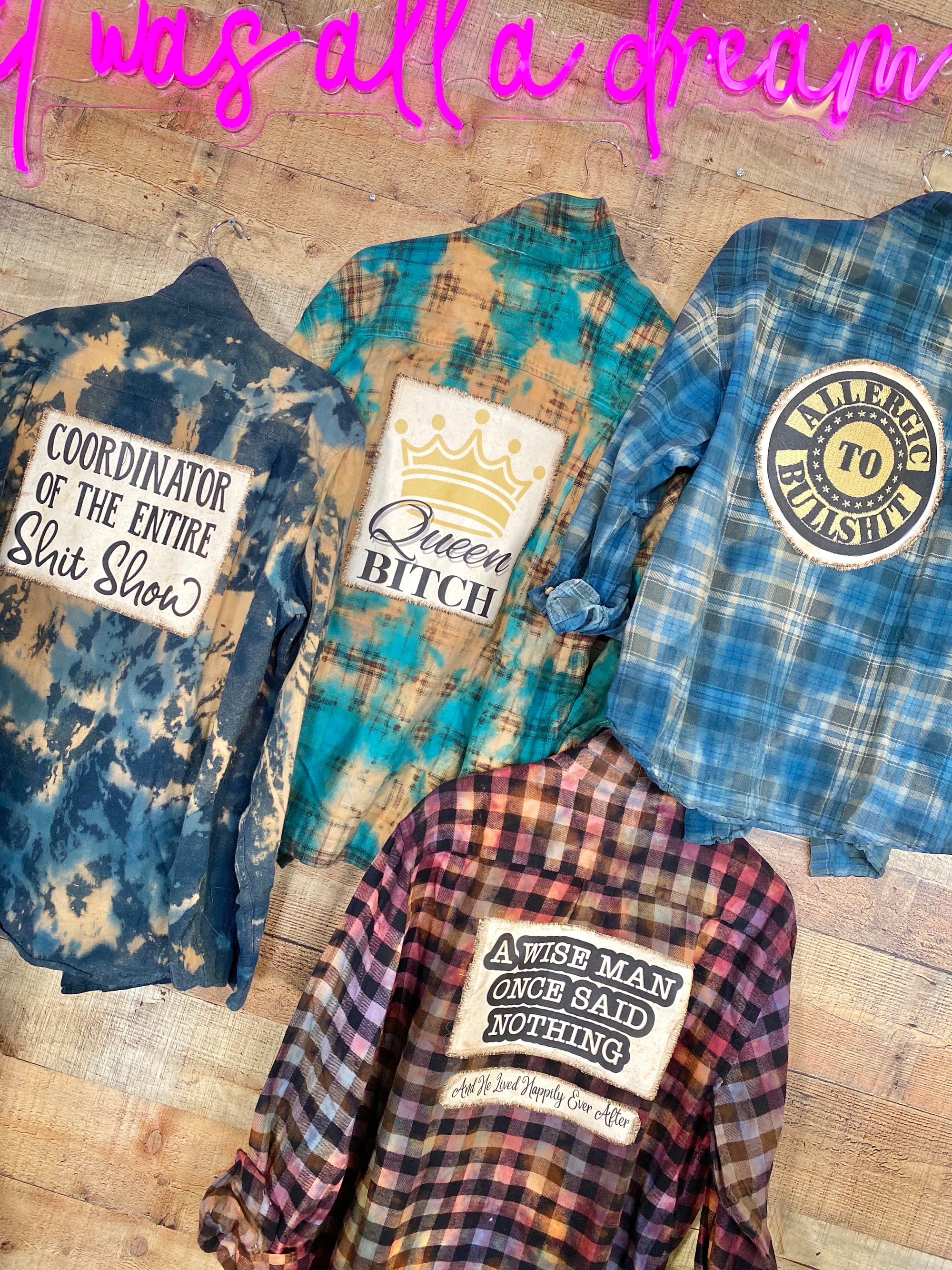 All the Sass Flannel Collection