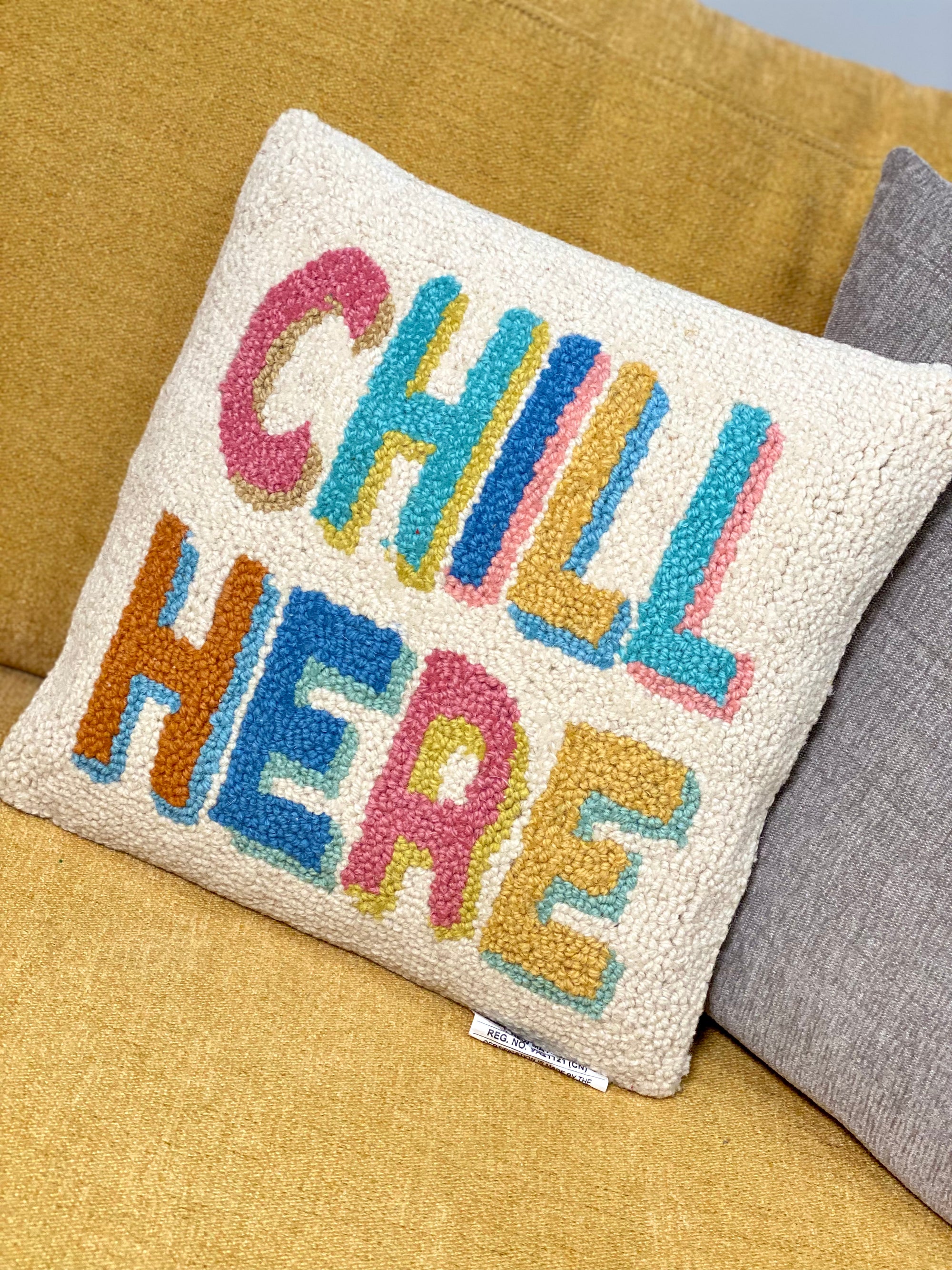 Chill Here Hook Pillow